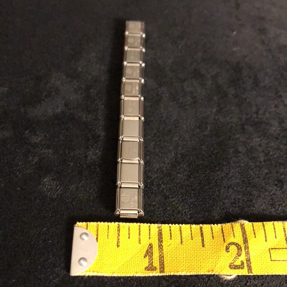 90s Authentic Silver Stainless Steel 18k Gold Charms for Italian Charm Bracelets - Picture 14 of 14